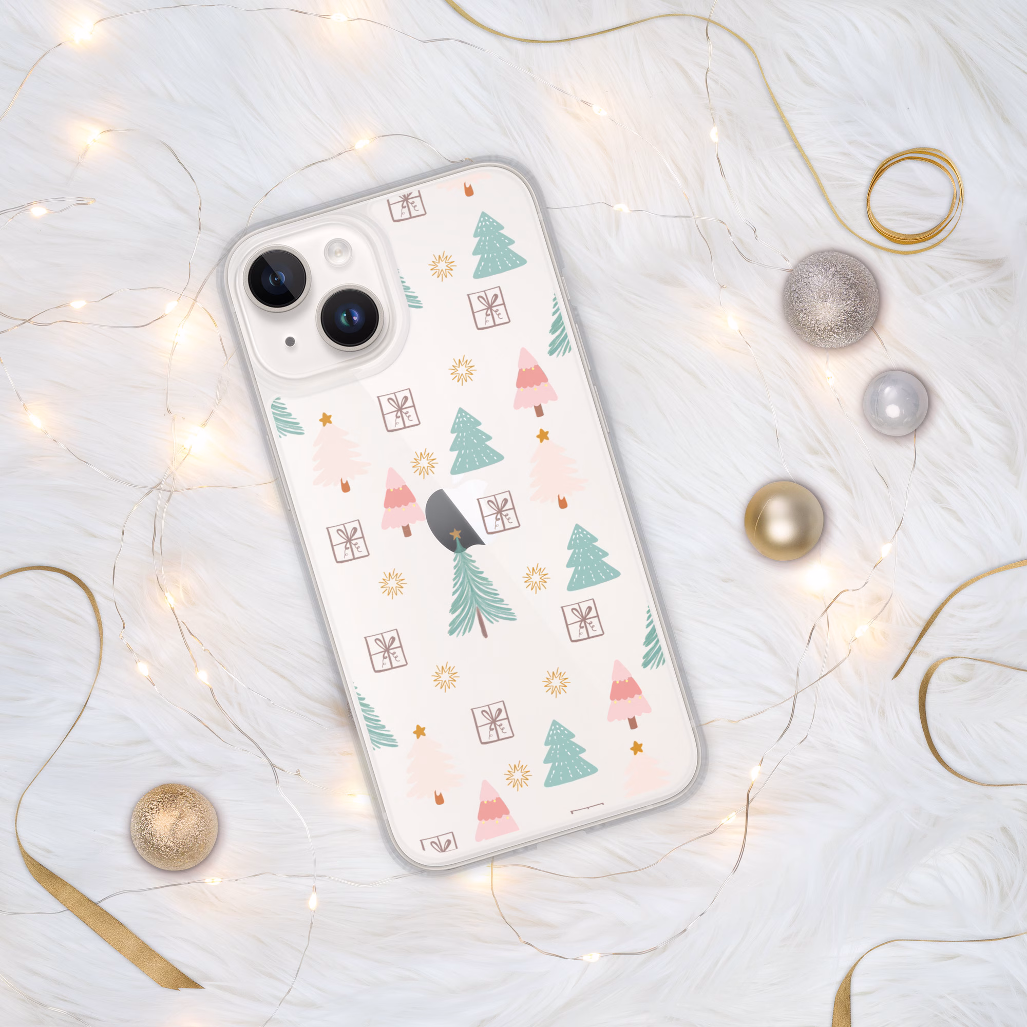 Clear Case for iPhone® - Christmas Trees - Image 16