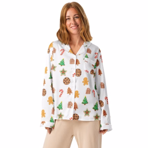 Christmas Cookies - Women’s long sleeve pajama top
