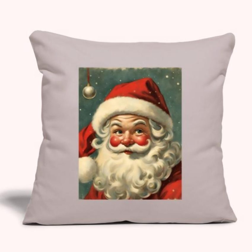 Santa face Christmas Pillow home decor